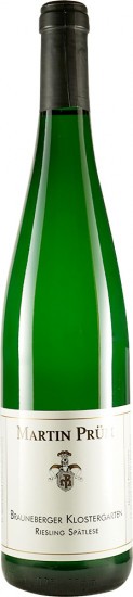 2021 Brauneberger Klostergarten Riesling Spätlese süß Bio - Weingut Martin Prüm