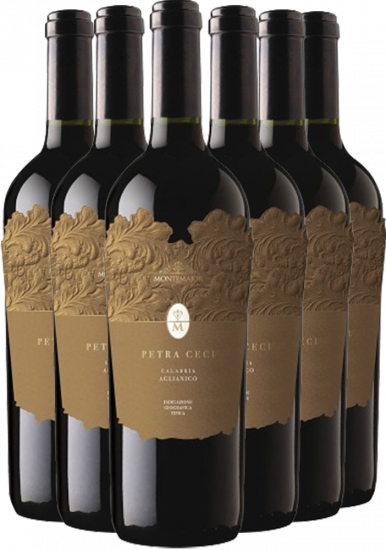 Montemajor Petra Ceci Aglianico Calabria IGP-Paket - Montemajor