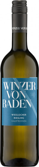 2023 Wieslocher Riesling halbtrocken - Winzer von Baden