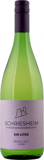 2023 Riesling trocken 1,0 L - Winzergenossenschaft eG Schriesheim