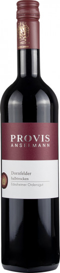 2022 Dornfelder Rotwein halbtrocken - Weingut Provis Anselmann