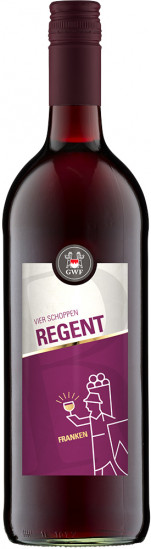 2023 VIER SCHOPPEN Regent lieblich 1,0 L - Winzergemeinschaft Franken eG
