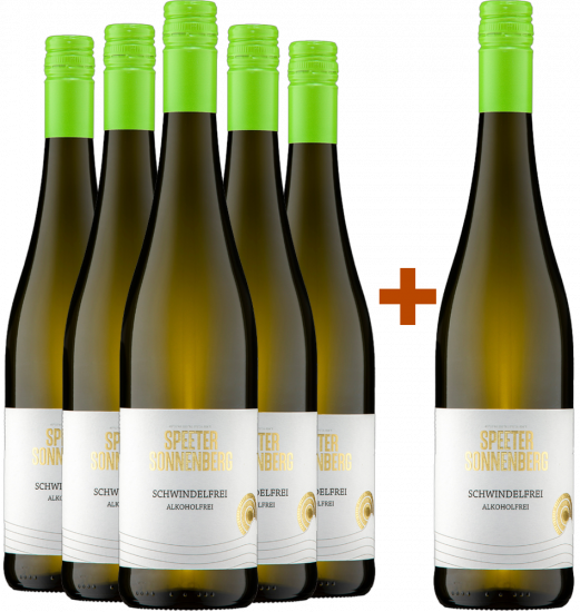 5+1 Paket Schwindelfrei - alkoholfrei - Weingut Sonnenberg Speeter