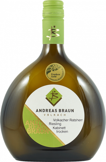 2023 Volkacher Ratsherr Riesling Kabinett trocken - Weingut Andreas Braun