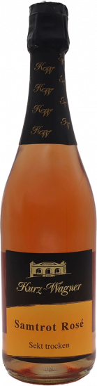 Samtrot Sekt Rosé trocken - Weingut Kurz-Wagner