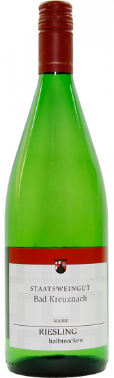 2024 Riesling halbtrocken 1,0 L - Staatsweingut Bad Kreuznach