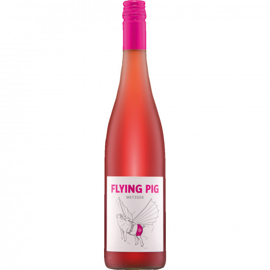 Flying Pig Rosé halbtrocken - Weingut Uli Metzger