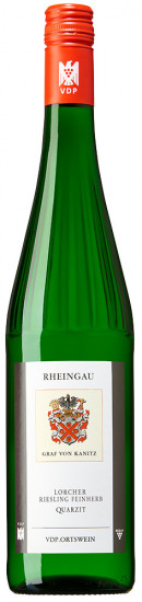 2024 Lorcher Riesling QUARZIT feinherb Bio - Weingut Graf von Kanitz