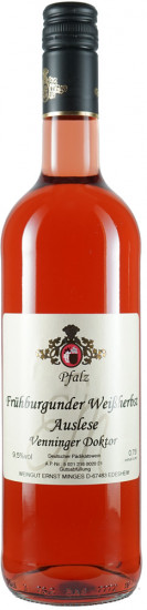 2024 Frühburgunder Rosé Auslese lieblich - Wein- und Sektgut Ernst Minges