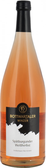 2024 Großbottwarer Wunnenstein Spätburgunder Weißherbst halbtrocken 1,0 L - Bottwartaler Winzer