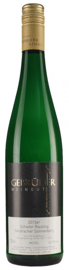 2015 Schiefer Waldracher Sonnenberg Riesling Qualitätswein fruchtig 1L - Weingut Gebrüder Steffes