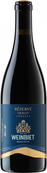 2023 Réserve Merlot trocken - Weinbiet Manufaktur