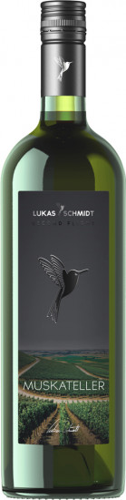 2021 MAGNUMFLASCHE Muskateller /// Second Flight trocken 1,5 L - LUKAS SCHMIDT Wein