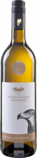 2018 Gewürztraminer Spätlese süß - Weinmanufaktur Gengenbach
