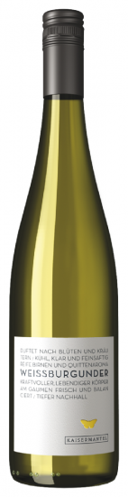 2018 Weißburgunder Kaisermantel Trocken - Weingut Dr. Koehler
