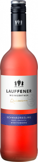 2024 Lauffener Weingärtner Schwarzriesling Rosé fruchtig lieblich - Lauffener Weingärtner