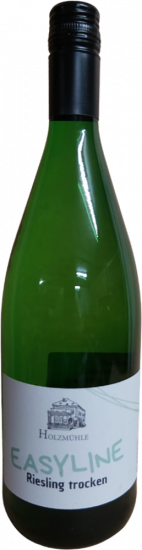 2025 easyline Riesling trocken trocken 1,0 L - Weingut Holzmühle