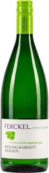 2025 GIMMELDINGER MEERSPINNE Riesling Kabinett trocken 1,0 L - Weingut Erich Ferckel