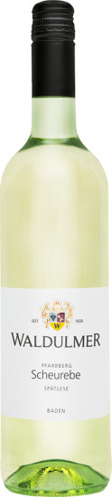 2018 Waldulmer Pfarrberg Scheurebe Spätlese lieblich - Waldulmer Winzergenossenschaft
