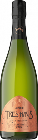 2017 Tres Naus Gran Reserva Cava DO brut nature - Cellers Domenys