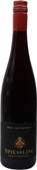 2020 Spiessling Spätburgunder trocken - Wein- und Gästehaus Spieß