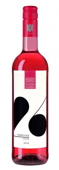 2016 TWENTYSIX rosé VDP.GUTSWEIN trocken - Weingut Bickel-Stumpf (VDP)