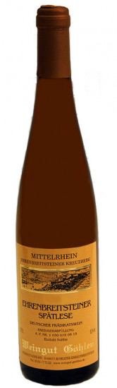 2020 Ehrenbreitsteiner Spätlese feinherb - Weingut Göhlen