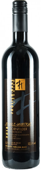 2018 Dornfelder Muschelkalk trocken - Weingut Frölich-Hake