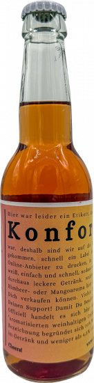 Konform süß 0,33 L - Weingut Reis & Luff