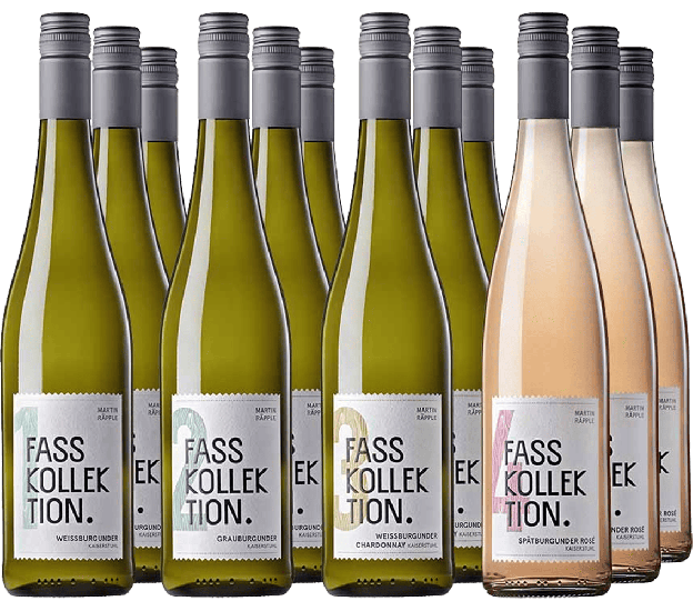 12er Kaiserstuhl-Paket - Weingut Fasskollektion