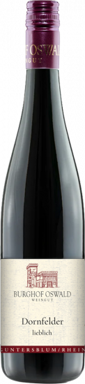 2022 Dornfelder lieblich - Weingut Burghof Oswald