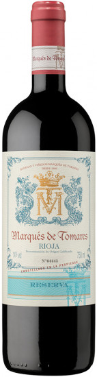 2017 Marqués de Tomares Reserva Rioja DOCa trocken - Marqués de Tomares