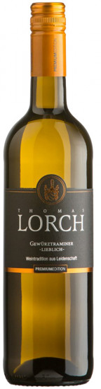 2024 Gewürztraminer Bodenheim Kreuzberg lieblich - Weingut Thomas Lorch