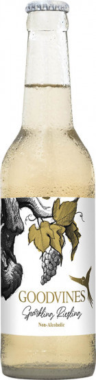 alkoholfreier Sparkling Riesling (Vegan & Halal) halbtrocken 0,33 L - Goodvines