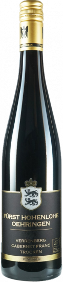 2023 Verrenberg Cabernet Franc VDP.Ortswein trocken Bio - Weingut Fürst Hohenlohe Oehringen