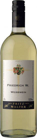 2014 Friedrich W. Cuvée QbA Halbtrocken 1L - Weingut Fritz Walter