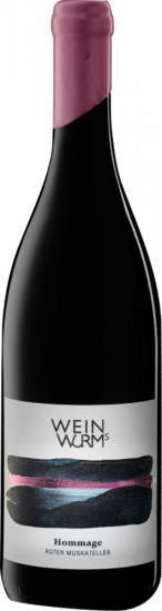 2023 Hommage Roter Muskateller ungefiltert - maischevergoren trocken - Weingut Weinwurm
