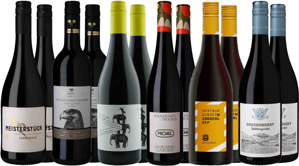 Großes Rotwein-Paket