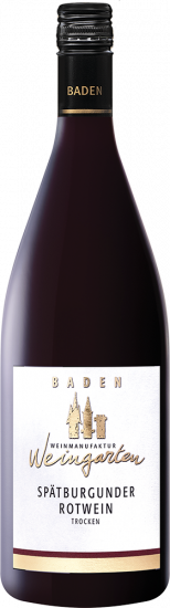 2023 Weingarten Spätburgunder Rotwein Qw trocken 1,0 L - Markgräfler Winzer  