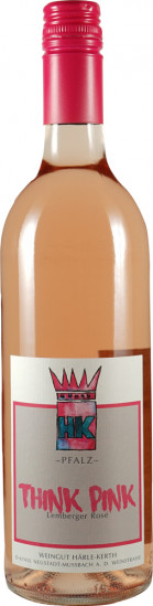 2017 THINK PINK Lemberger Rosé feinherb - Weingut Härle-Kerth