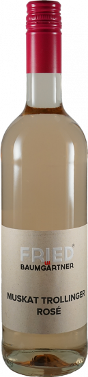 2022 Muskattrollinger Rosé lieblich - Weingut Fried Baumgärtner