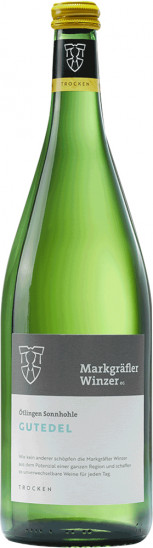 2024 Ötlingen Sonnhohle Gutedel trocken 1,0 L - Markgräfler Winzer  