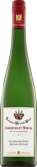 2018 Hochheimer Hölle Riesling Spätlese - Domdechant Wernersches Weingut