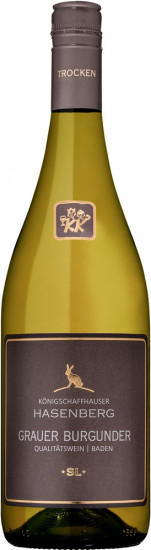 2024 Königschaffhauser Hasenberg Grauer Burgunder Dt.QW *SL* trocken - Winzergenossenschaft Königschaffhausen-Kiechlinsbergen