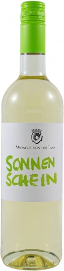 2017 Sonnenschein Müller Thurgau halbtrocken - Weingut von der Tann