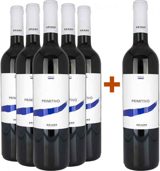 5+1 Primitivo Puglia IGP Bio - ARIANO Terra & Famiglia