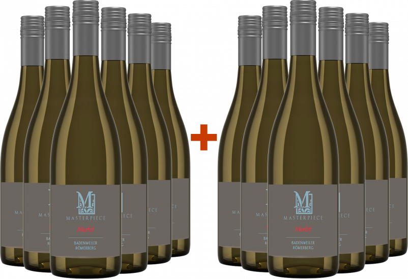 6+6 Paket Masterpiece Merlot - Haltinger Winzer eG