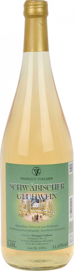 Schwäbischer Glühwein Weiß 1,0 L - Weingut Roland Vollmer