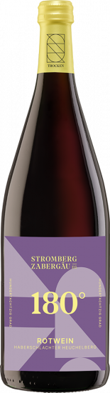 180° Aufbruch Haberschlachter Heuchelberg Rotwein halbtrocken 1,0 L - Weingärtner Stromberg-Zabergäu