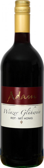 Winzerglühwein aus Rotwein mit Honig 1,0 L - Weingut Adam
